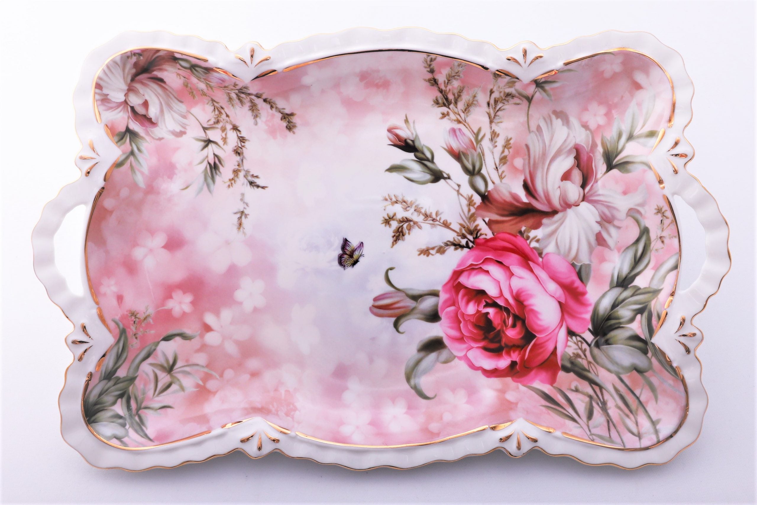 Tava de ceramica cu manere,